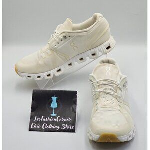 On Cloud Women's White Lightweight 5 Running  Athletic Shoes Size 10.5 2488